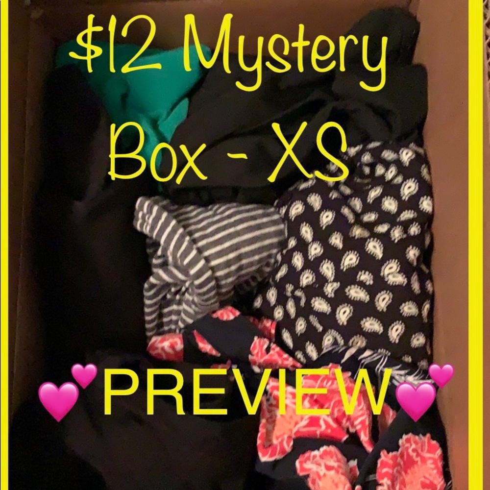 5-7 Items! $12 Mystery Box - Size XS